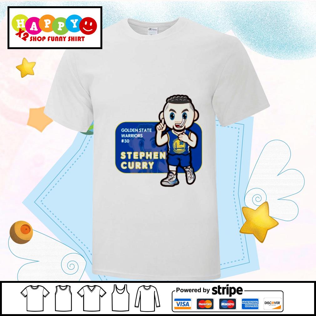 Steph curry outlet cartoon shirt